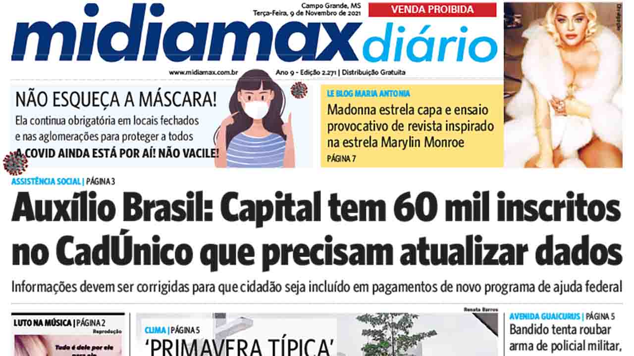 Edição impressa é distribuída gratuitamente nos terminais e em mais de 40 pontos de Campo Grande