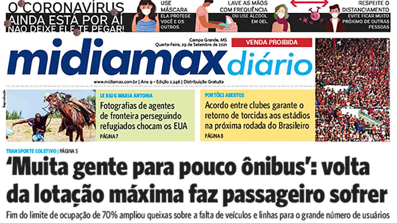 Edição impressa é distribuída gratuitamente em terminais de ônibus e em mais de 40 pontos da cidade