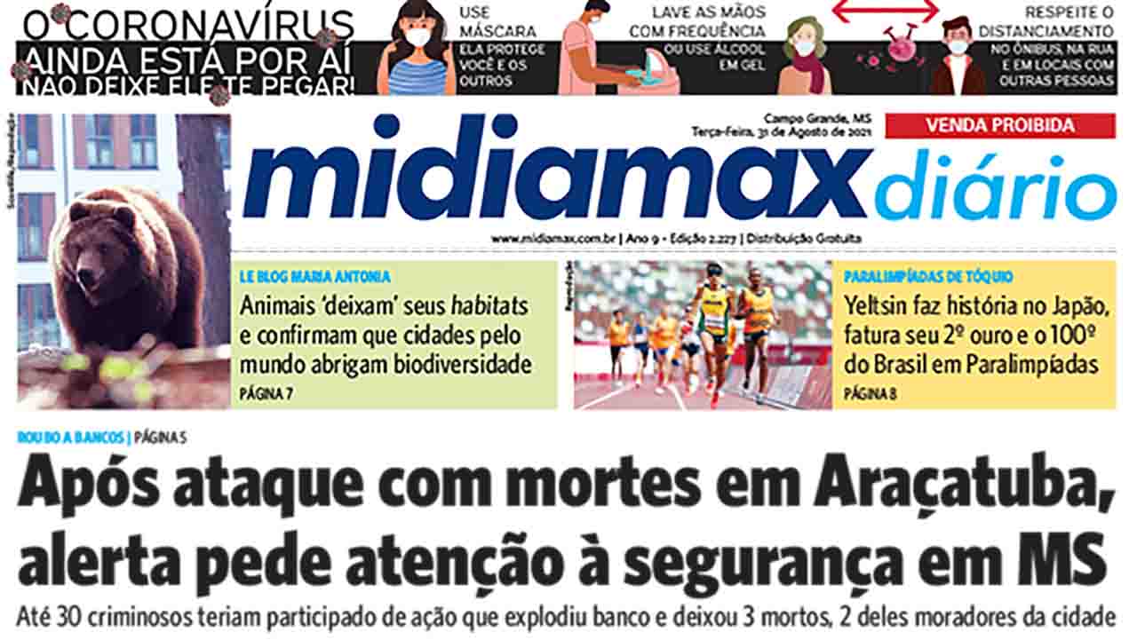 Edição impressa é distribuída gratuitamente em terminais de ônibus e em mais de 40 pontos da cidade