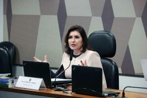 Senadora Simone é presidente da CCJ. (Roberto Castello