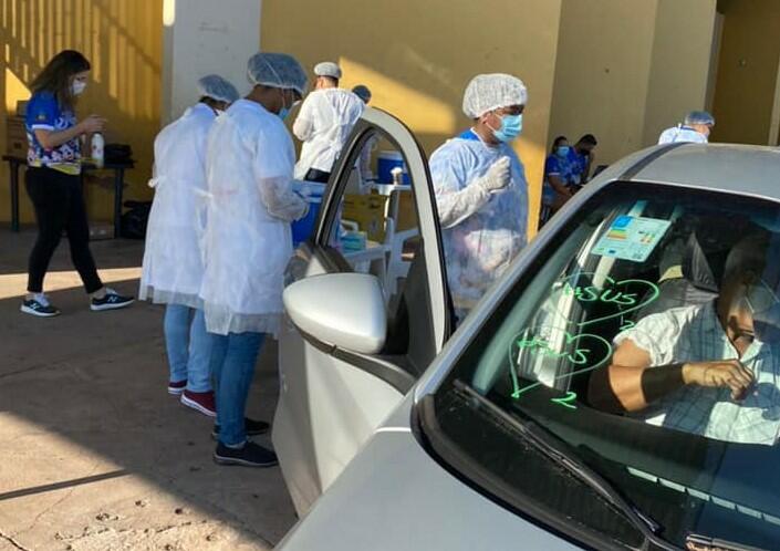 Vacinação contra a Covid-19 em Corumbá