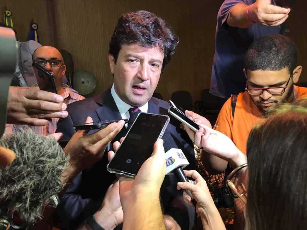 Ministro cumpriu agenda em Dourados nesta sexta-feira (18). (Renato Giansante)