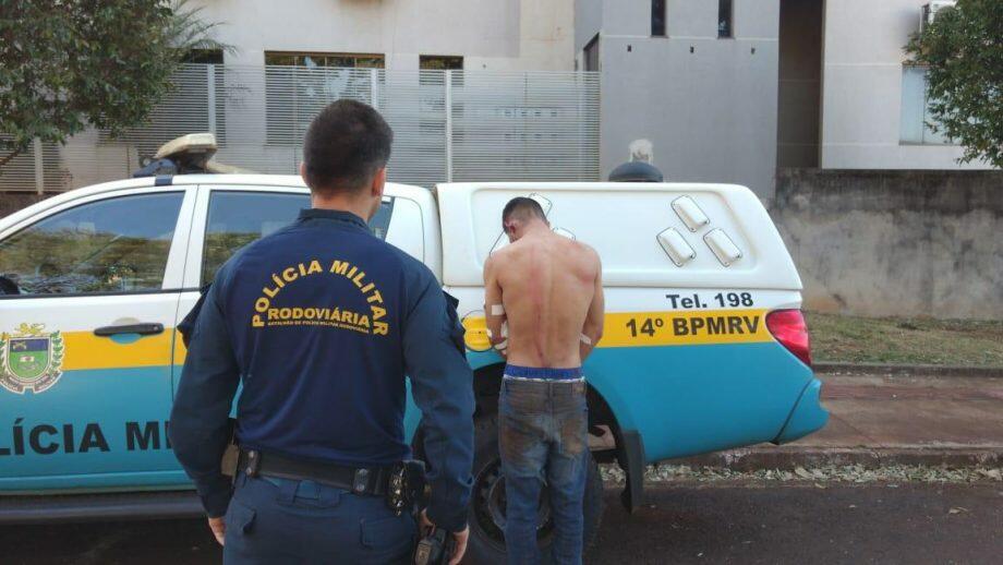 Homem foi levado ao Depac (Divulgação/PMR)