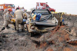 Mulher foi levada ao hospital Elmiria Silvério Barbosa. (Foto: Região News)