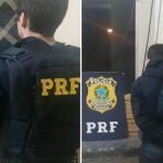 Dupla presa em ação da PRF e do Exército. Foto: Divulgação