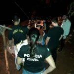 Perícia no local da ocorrência (Fotos Olimar Gamarra)