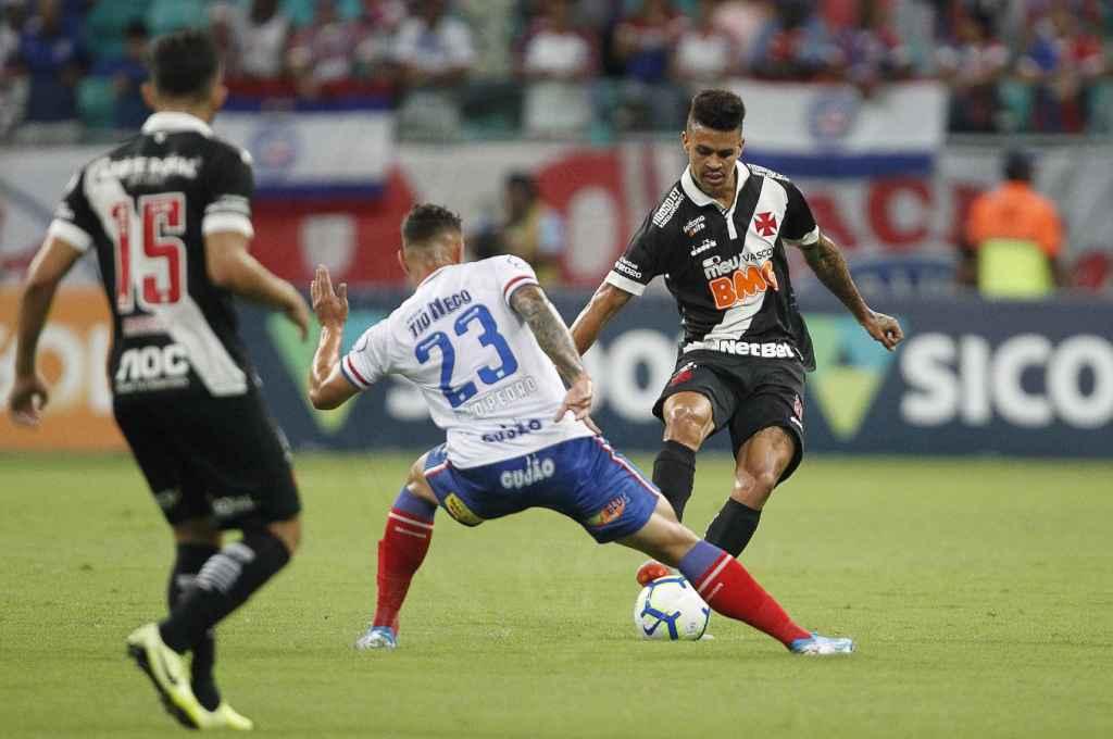 Richard em ação contra o Bahia na Fonte Nova- Fotos: Rafael Ribeiro/Vasco.com.br