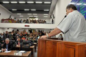 Uso da tribuna por representantes da sociedade pode estar com os dias contados. (Luciana Nassar
