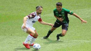 América (MG) e Flamengo se enfrentaram na Arena Independência