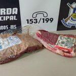 Ele relatou que já foi detido em outra oportunidade pelo mesmo crime que foi cometido em outro supermercado da cidade