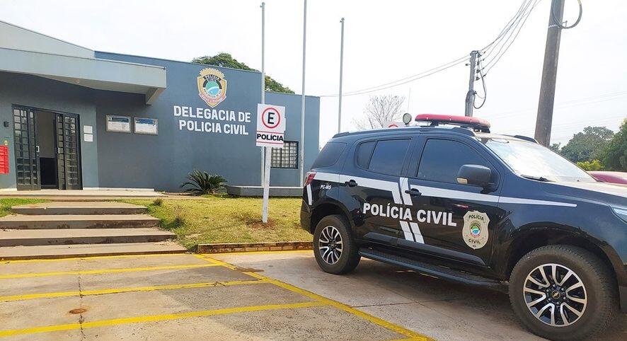 Fachada da Delegacia de Polícia Civil