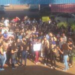 Protesto dos estagiários (Cido Costa)