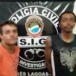 Tio Ram e Gaspar executaram crime (Foto: Rádio Caçula)