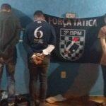 Trio teria participado da tentativa de assalto em Nova Alvorada do Sul (divulgação/PM)