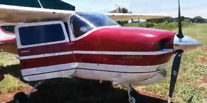 Aeronave seria usada a serviço do narcotráfico. (Foto: Divulgação)