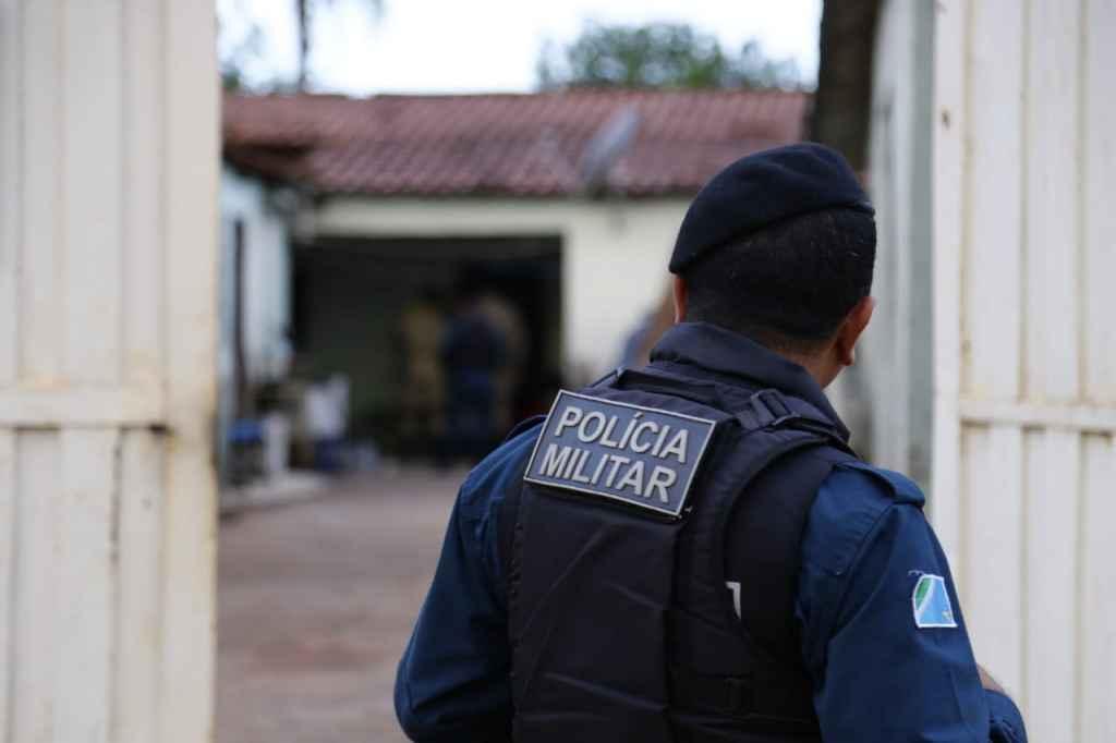 PM faz rondas para localizar suspeito / Foto: Leonardo de França