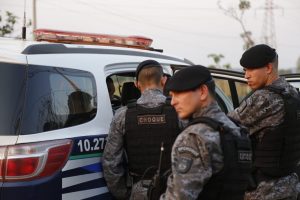 Homem foi encontrado em mata no Indubrasil (Foto: Leonardo de França)