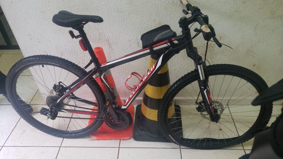 Bicicleta de R$ 5 mil apreendida pela PM