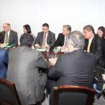Bancada reunida com prefeito Marquinhos Trad em Brasília (Divulgação)