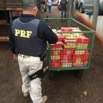 A polícia teve que usar cães para encontrar a droga. (Foto: Divulgação)