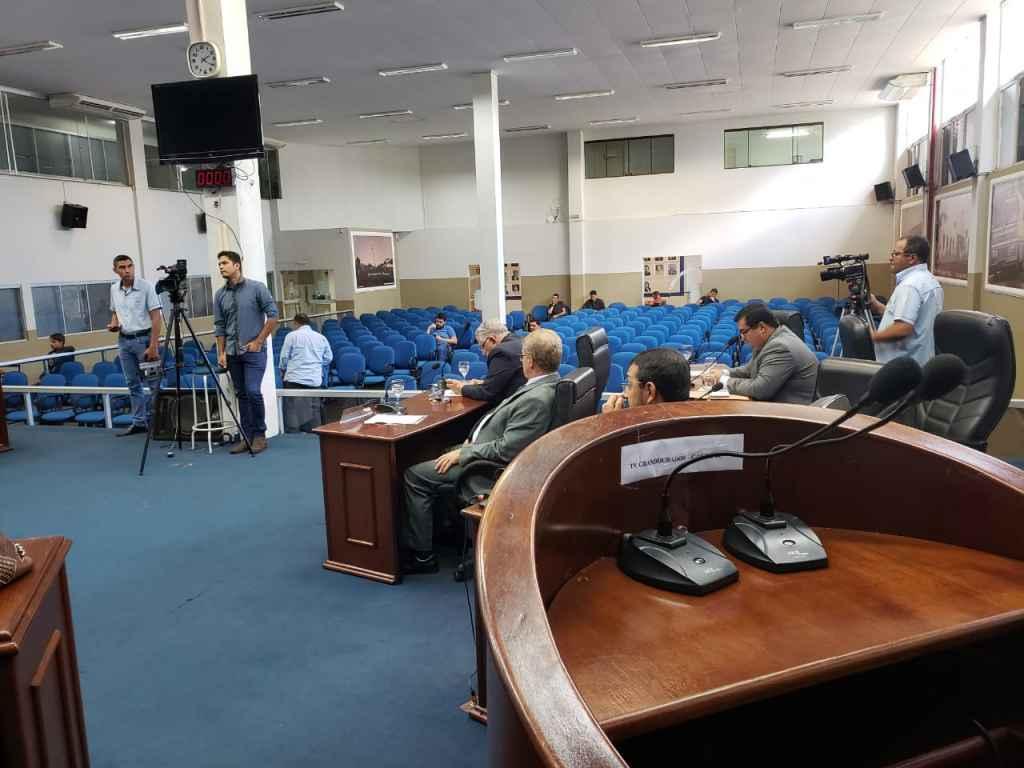 Sessão Especial não atraiu o interesse da população. (Foto:Marcos Morandi