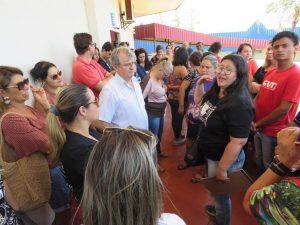 Os professores marcaram uma manifestação na Prefeitura. (Foto: Divulgação)