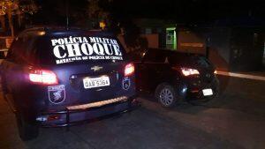 Carro foi recuperado na madrugada (Foto: PM)