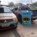 Condutor "furou"bloqueio da polícia. (Foto: Divulgação)