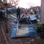 Criança de cinco anos morreu no local (Foto: Ivinotícias)