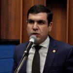 Deputado estadual Jamilson Name durante pronunciamento na Assembleia Legislativa. (Luciana Nassar