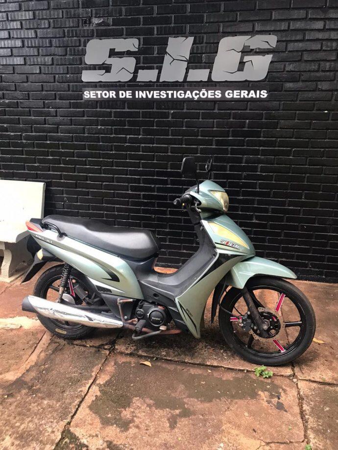 A moto foi comprada por R$ 1.400