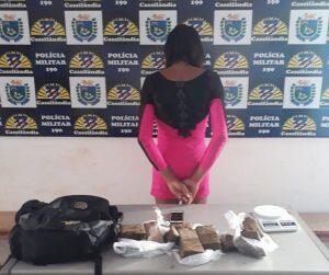 Travesti foi presa em flagrante nesta terça-feira. Foto: Divulgação