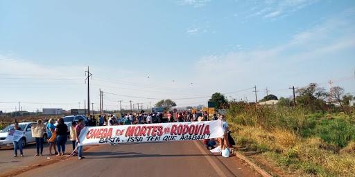 Números de acidentes já provocaram protestos da população. (Foto: Divulgação).