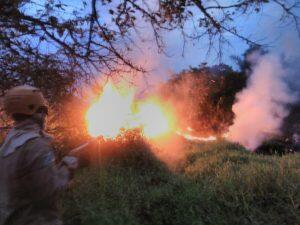 Foto: Corpo de Bombeiros de Corumbá