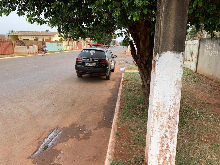 Homem foi preso após ameaça (Foto: Divulgação PCMS)