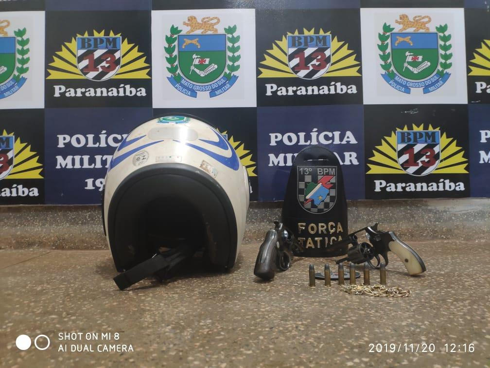 Homem foi peso em flagrante (Foto: Divulgação PM)