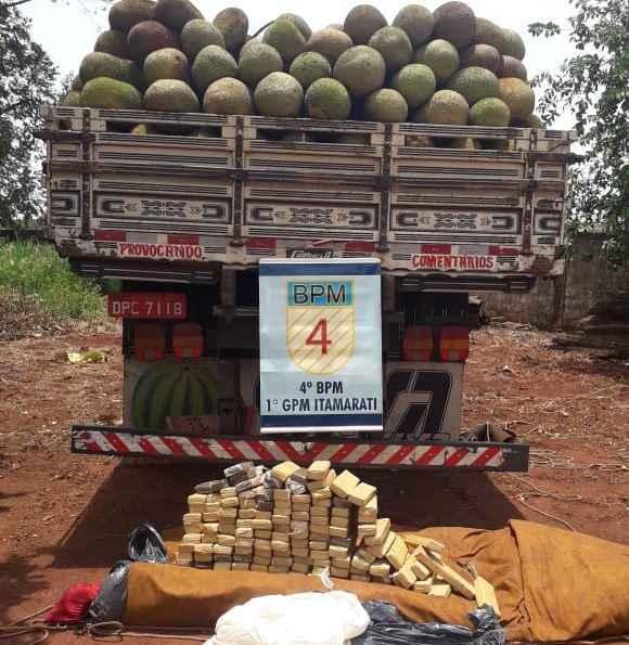 Droga pesou mais de 80 kg / Foto: Divulgação