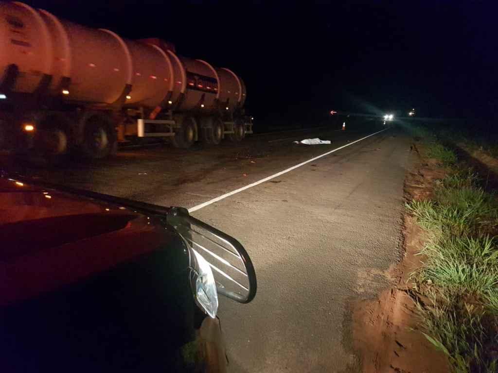Acidente aconteceu na BR-262 (Foto: Midiamax)