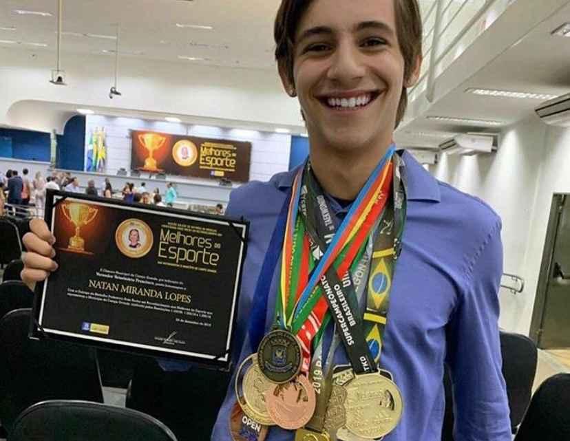 Natan possui mais de onze vitórias
