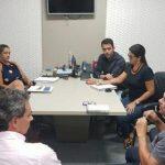 Sindicato se reuniu com prefeito Marquinhos Trad. (Foto: Divulgação/ACP)