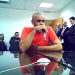 Adelio em depoimento à Justiça Federal (Foto: Arquivo)