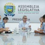 Deputado Paulo Corrêa e comandantes de corporações assinam termos de cooperação para exibir programas na TV ALEMS