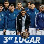 Seleção argentina ficou com o terceiro lugar do torneio (Foto: Luisa Gonzalez/Reuters/Direitos reservados)