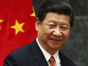 O presidente da China