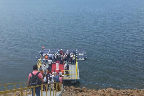 Brasil inaugura primeira usina solar flutuante do mundo em lago de ...