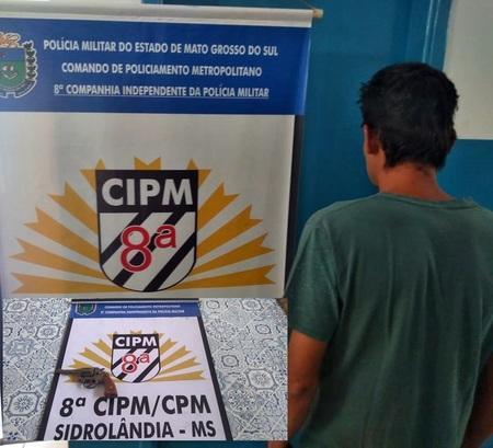 Vítima foi levada para o hospital