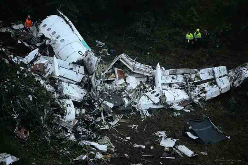 Queda da aeronave matou 71 pessoas