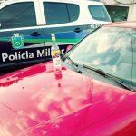 Motorista confessou que estava ingerindo bebida (Foto: Divulgação PM)