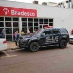 Agência assaltada fica na região central de Dourados
