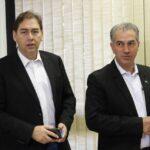 Alcides Bernal e Reinaldo Azambuja. (Foto: Reprodução/Facebook)
